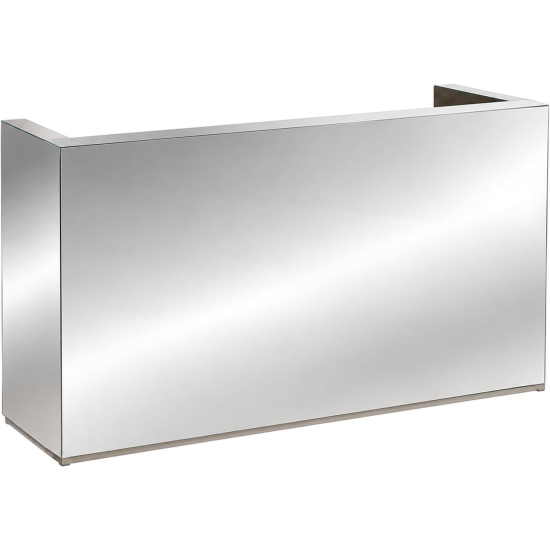 Bancone Bar Specchiato 200x60 h120