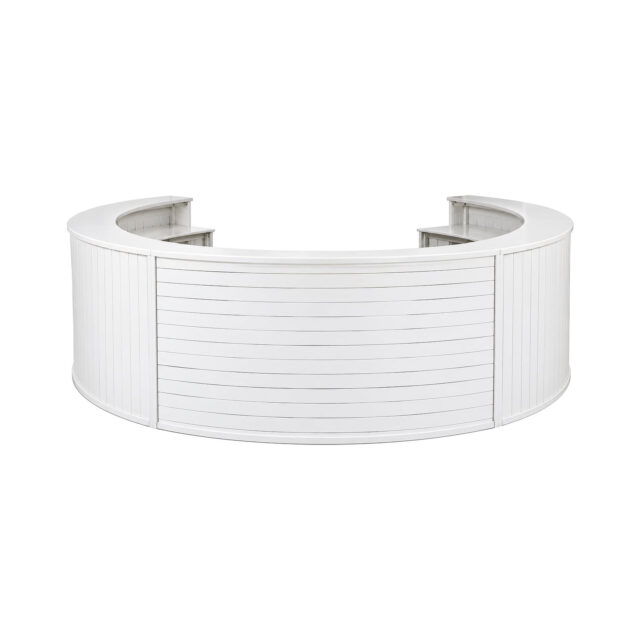 Desk Bianco Curvo