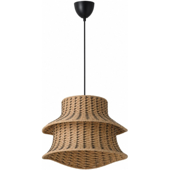 Lampadario rattan